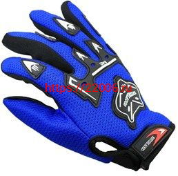 Перчатки с пальцами "KNTGHLAOOD" синие (текстиль) Перчатки с пальцами "KNTGHLAOOD" синие (текстиль)