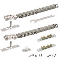 Комплект Armadillo (Армадилло) для раздвижных дверей SLD.Comfort-PRO.SET2.soft close/80