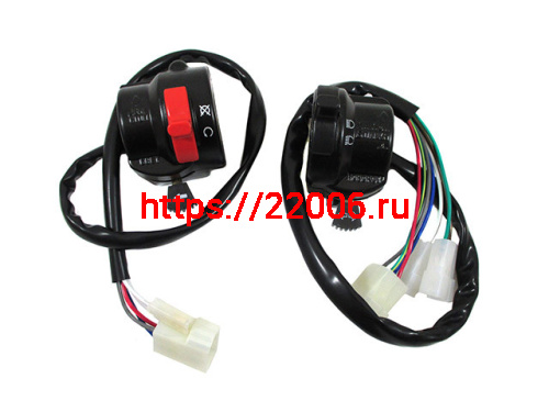 Переключатели руля в сборе сборе Минск, Восход, Муравей с проводами Переключатели руля в сборе сборе Минск, Восход, Муравей с проводами