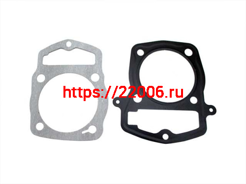 Набор прокладок ЦПГ (2шт.) 4T 250см3 166FMM CB250 TTR250 Набор прокладок ЦПГ (2шт.) 4T 250см3 166FMM CB250 TTR250