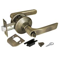 Ручка Punto (Пунто) защелка DK624 AB-BK (6024 AB-B) (фик.) бронза