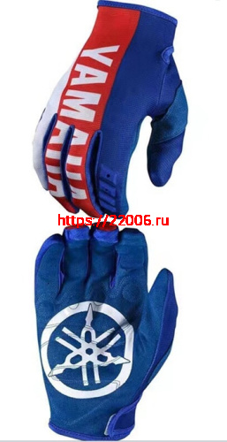 Перчатки YAMAHA (XXL) сине-красные Перчатки YAMAHA (XXL) сине-красные