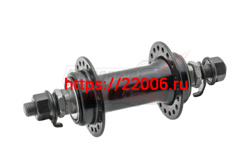 Втулка передняя, сталь, черная, F:3/8X14GX36HX100X140 для ВМХ Втулка передняя, сталь, черная, F:3/8X14GX36HX100X140 для ВМХ