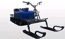 Лыжный модуль М-2 для мотобуксировщика Лидер (седло на капот в комплекте) (Для Адаптивной подв)
