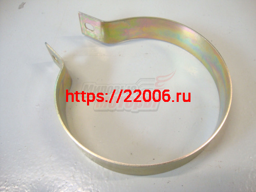 Хомут глушителя большой трицикл с 2-мя отверстиями LF200ZH-2 (оригинал, заводск. Lifan)