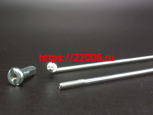 Спицы велосипедные с ниппелем 184мм (компл.-144шт)