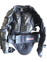 Защита тела (черепаха) Scoyco THUNDER WOLF AM02 черная  (S)