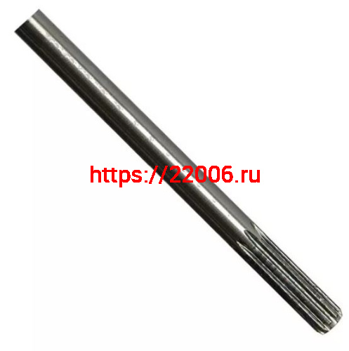 Вал штанги триммера 33-52сс 7 шлицов, длина 1530 мм, диаметр 8 мм Вал штанги триммера 33-52сс 7 шлицов, длина 1530 мм, диаметр 8 мм