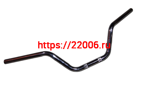 Руль Альфа, FLASH, голый хром (НАБОР)