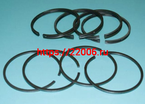 Кольца поршневые мотоцикл Урал - М72 стандарт (двигатели производства до 1960 г.)