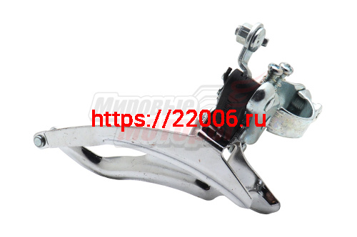 Переключатель передний "SHIMANO" TZ500, верхняя тяга, 31.8мм, 42T