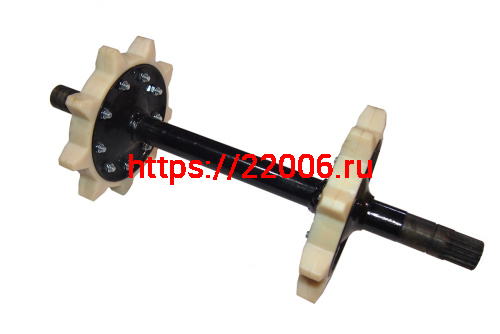 Вал Буран ведущий (со шлицами со звездочками) (НАБОР)