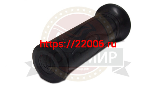 Ручка руля правая (газа) скутер CITY в сборе (с резинкой)